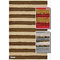 Artist's Loom Handmade Flatweave Casual Stripes Rug (7'9 x 10'6)
