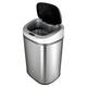 Nine Stars 21.1-gallon Motion Sensor Stainless Steel Trashcan