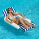 padded floating pool lounger