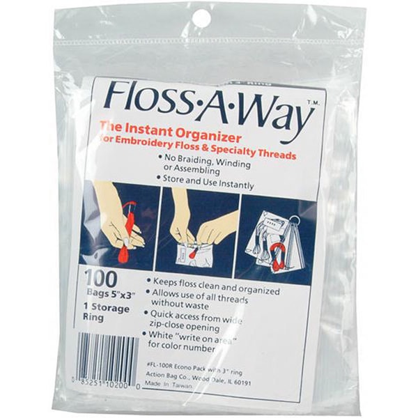 Floss A Way 3 x5 Organizer (Pack of 100)   12673661  