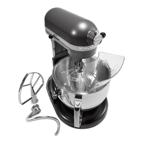 KitchenAid Dark Pewter Professional 600 6-Quart Stand Mixer - Bed