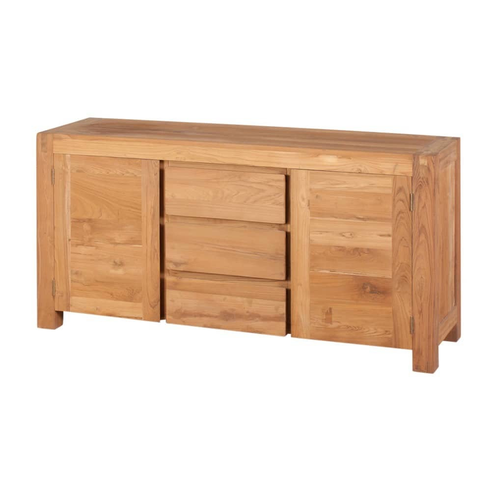 Handmade Reclaimed Teak Simple Buffet (India)
