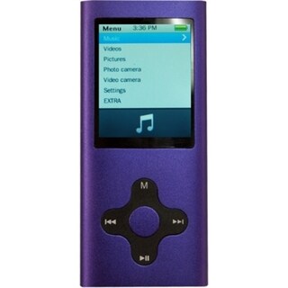 Eclipse 4 GB Purple Flash Portable Media Player