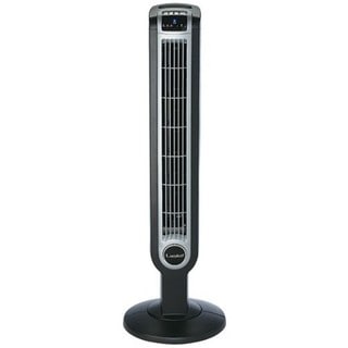 Lasko 2505 Black 36-inch Tower Fan with Ionizer and Remote Control
