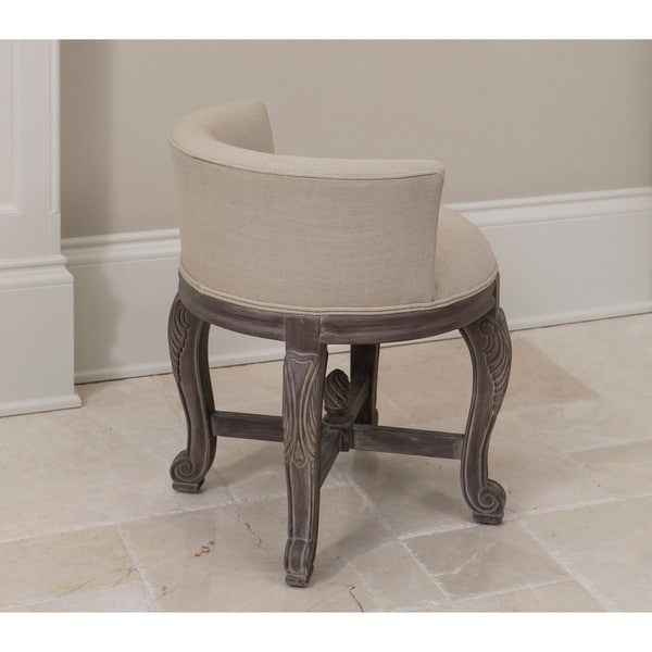 Perla Vanity Chair - Free Shipping Today - Overstock.com - 12685607 Perla Vanity Chair - Free Shipping Today - Overstock.com - 12685607