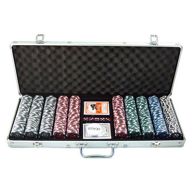 Pro Poker 500-piece Clay Poker Chips
