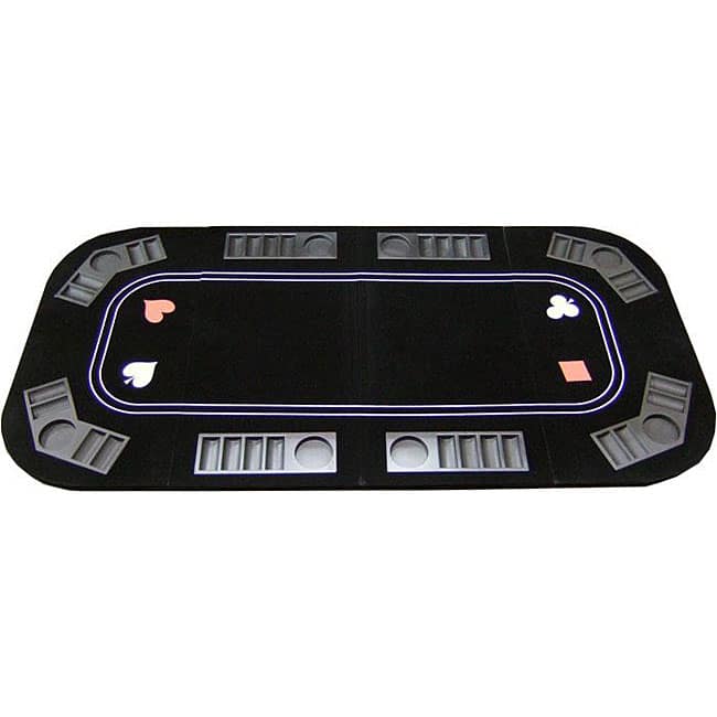 Poker, Craps and Roulette 3-in-1 Folding Table Top
