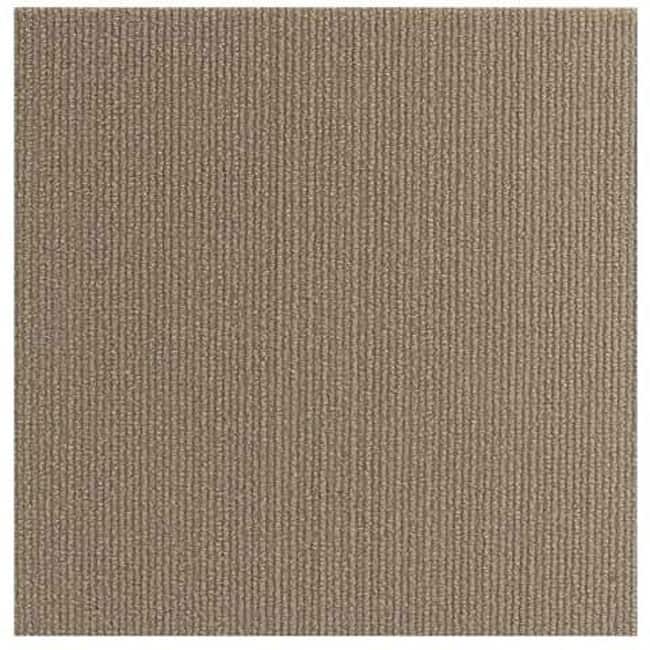 Self-stick Beige Carpet Tiles (120 Square Feet)