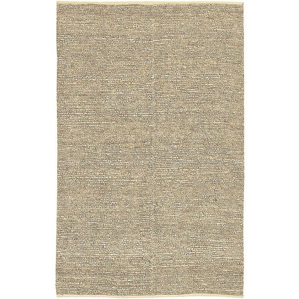 Hand woven Chapra Bleached Natural Fiber Jute Rug (8' x 11') 7x9   10x14 Rugs