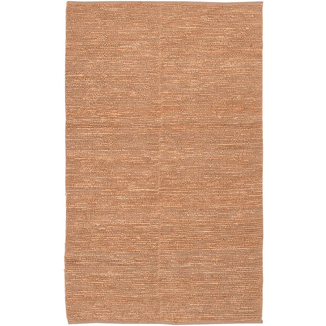 Hand-woven Chapra Bleached Natural Fiber Jute Area Rug - 8' x 11'