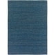 preview thumbnail 59 of 110, Chapra Hand Woven Chunky Jute Area Rug 8' x 11'/Surplus - Blue - Rectangle