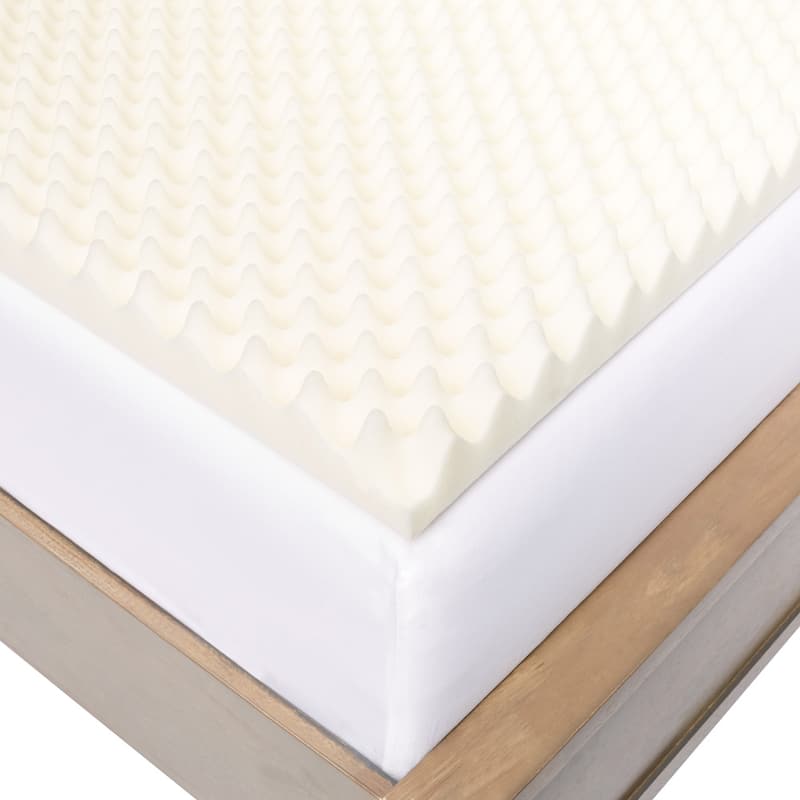 Slumber Solutions Highloft Cool 3-inch Memory Foam Mattress Topper