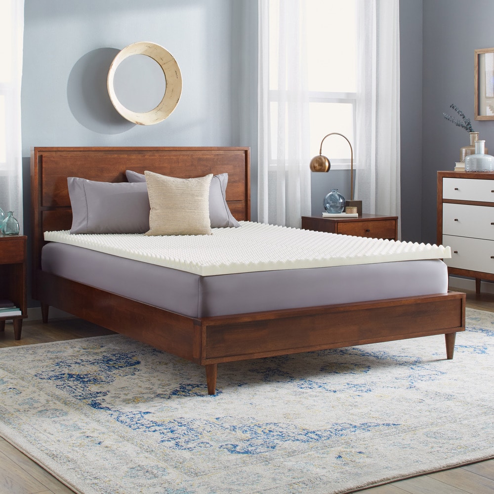 Slumber Solutions Highloft Eco 2-inch Memory Foam Mattress Topper
