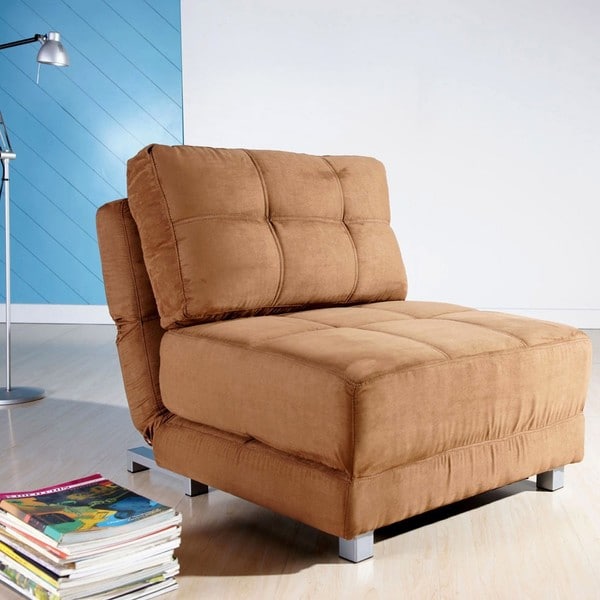 Shop New York Brown Convertible Chair Bed - Free Shipping Today