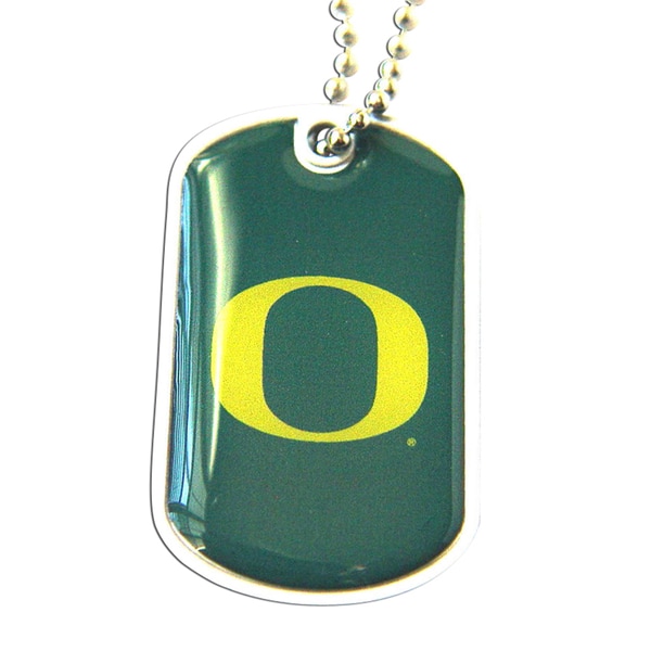 Oregon Ducks Dog Tag Necklace