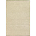 Artist's Loom Hand-woven Contemporary Solid Wool Rug (2'x3') - 2' x 3'