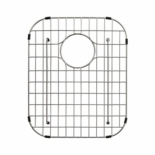 KRAUS Stainless Steel Bottom Grid with Protective Anti-Scratch Bumpers
