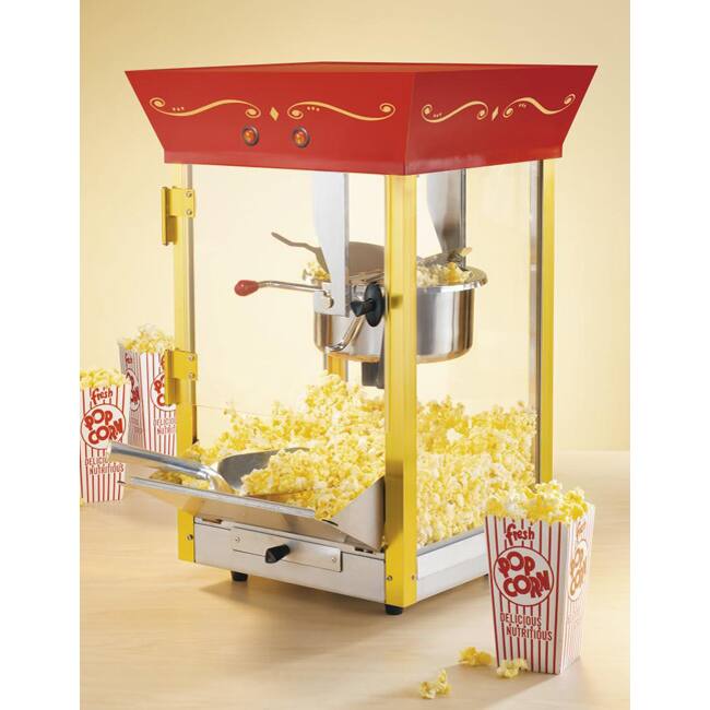 Nostalgia Old Fashioned Movie Popcorn Machine