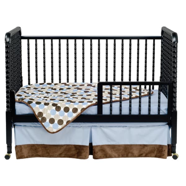 Shop Davinci Jenny Lind 3 In 1 Convertible Crib In Ebony