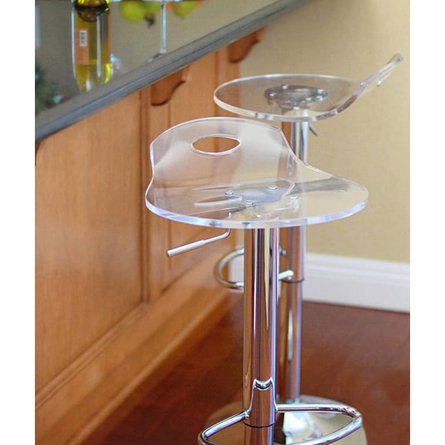 Portola Rst Living Acrylic Barstools (set Of 2)