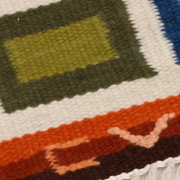 Shop Pastel Calendar 6x8 Ft Decor Geometric Inca Multicolor Accent Wool Area Rug 6 X 8 Overstock 4810616