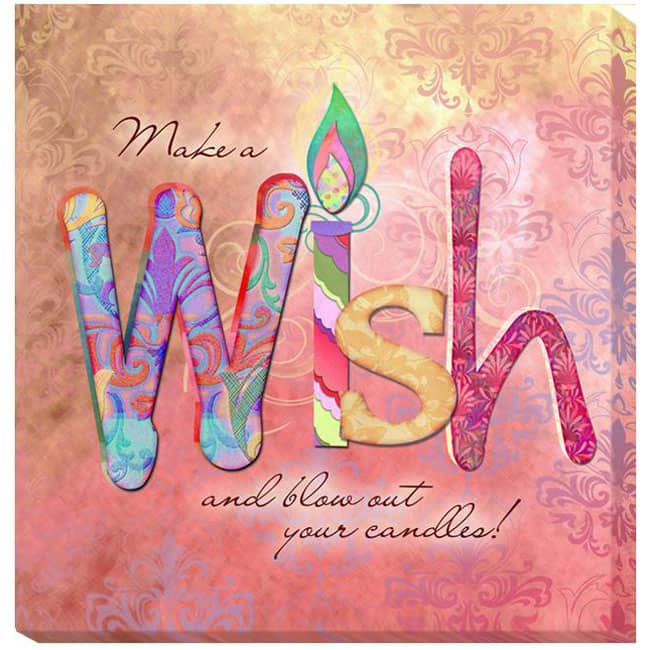 Connie Haley 'Wish' Canvas Giclee Art