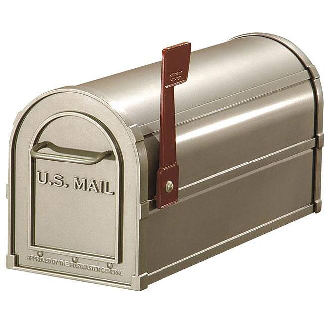 Salsbury Nickel Heavy-duty Rural Mailbox - Silver