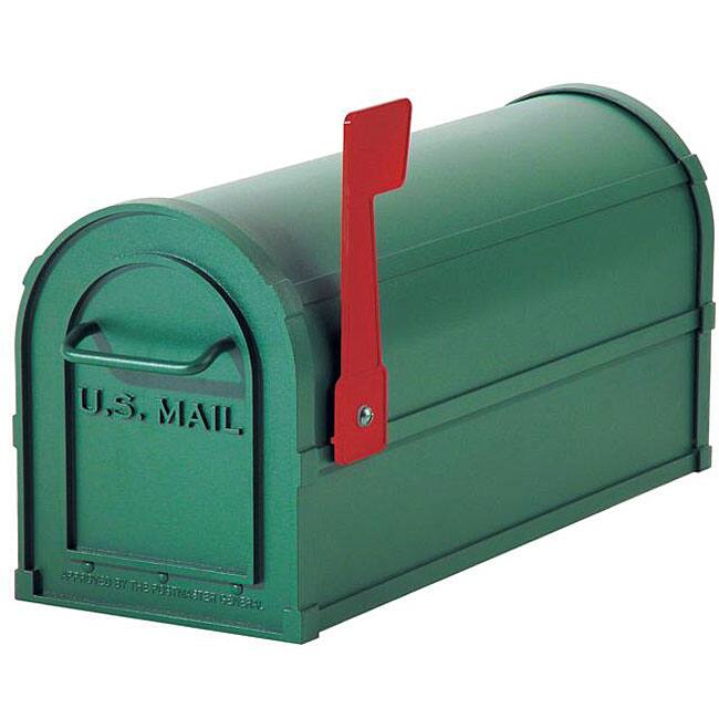 Salsbury 4800 Series Green Heavy-duty Aluminum Rural Mailbox