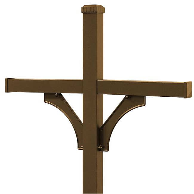 Salsbury Deluxe Bronze Mailbox Post