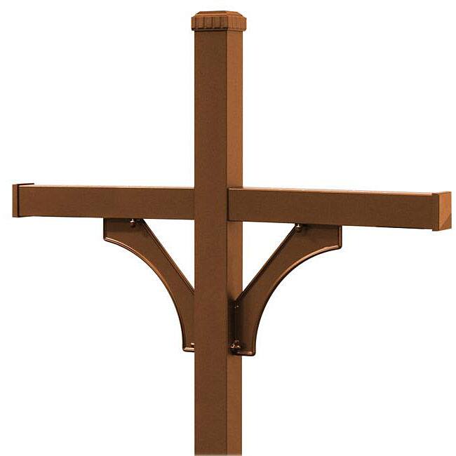 Salsbury Deluxe Copper Mailbox Post