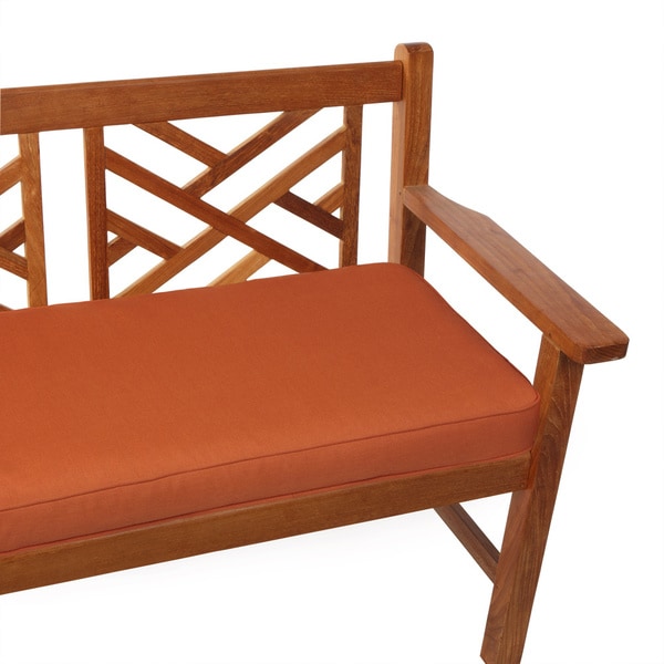 Shop Indoor/ Outdoor 48" Bench Cushion with Sunbrella Fabric Solid