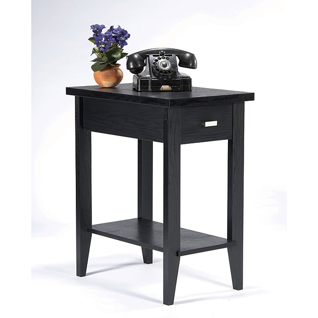 fresno america of furniture of End Furniture Catrin Wood America Miniscule Black Table