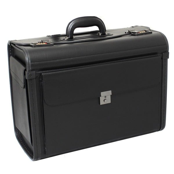 Manchester Deluxe Leatherette Black Catalog Sample Case. Opens flyout.