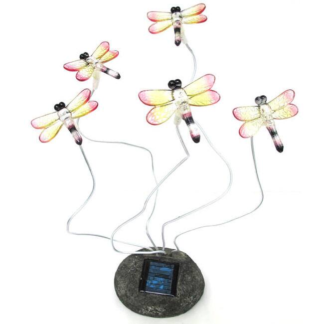 Blinking Dragonflies Solar Lights (Set of 2)