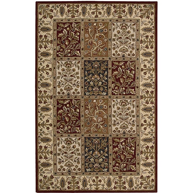 Nourison Hand tufted Caspian Multi Wool Rug (36 X 56)