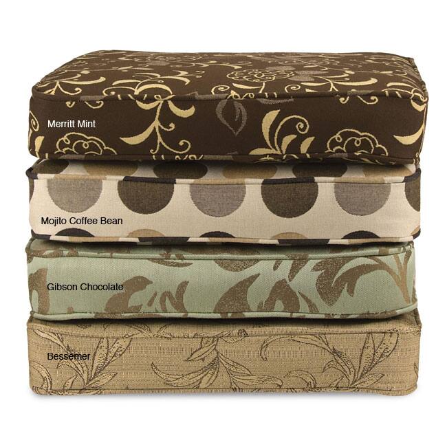 Outdoor 18" x 12" Chair Cushion with Sunbrella Fabric - Designer