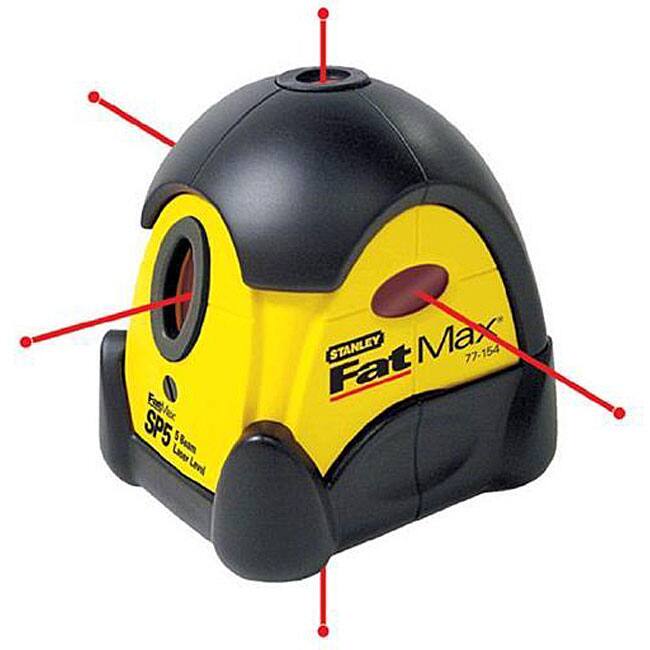 Stanley 77-154 SP5 FatMax Five Beam Laser Level Kit