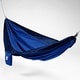 preview thumbnail 7 of 8, Waterproof Parachute Silk 2-person Hammock with Stuff Sack Dark Blue / Light Blue