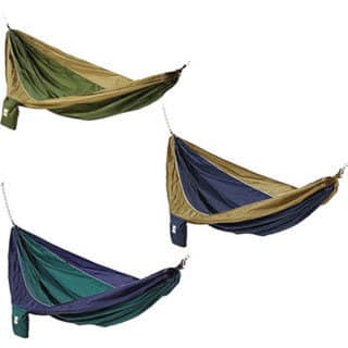slide 2 of 10, Waterproof Parachute Silk 2-person Hammock with Stuff Sack