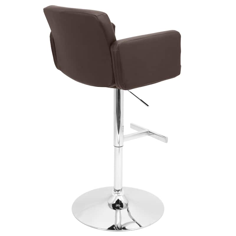 Strick & Bolton Lambert Brown Bar Stool
