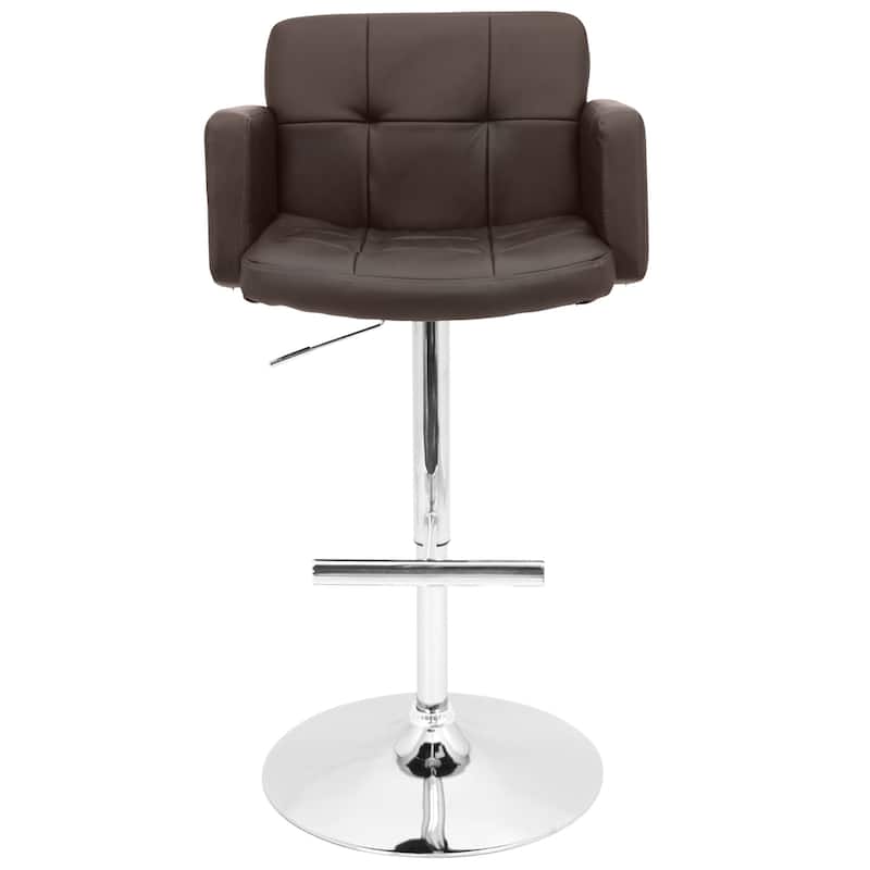 Strick & Bolton Lambert Brown Bar Stool