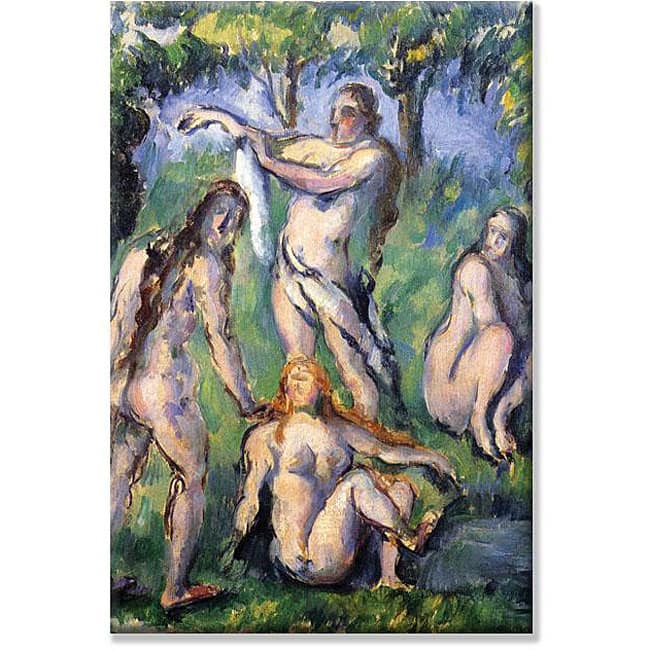 Paul Cezanne 'Bathers' Canvas Art Bed Bath & Beyond 4843441