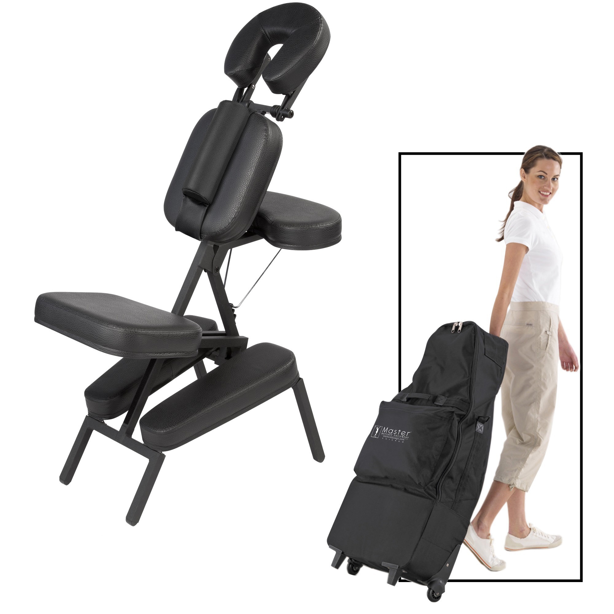 Shop Apollo Portable Massage Chair Free Shipping Today Overstock