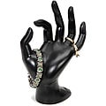 Black Polyresin Hand Form Jewelry Display