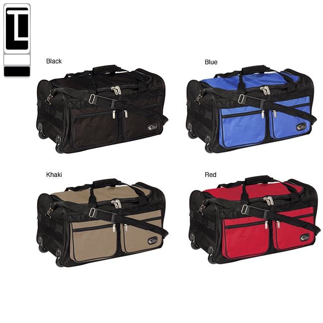 24 inch rolling duffel bag