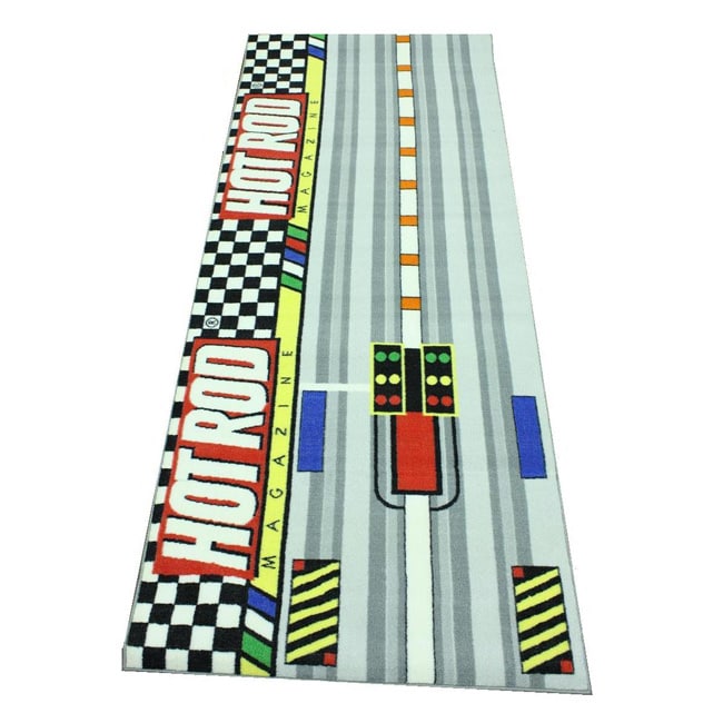 Hot Rod Magazine Area Rug (26 X 66)