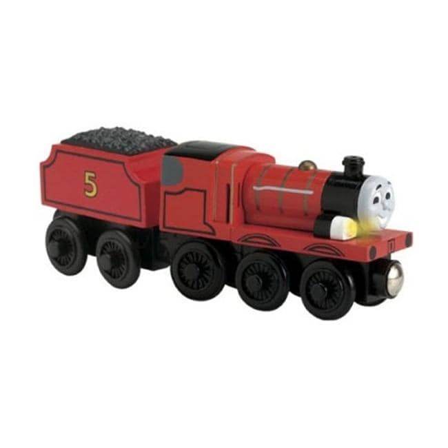 Thomas Wooden Railway 'Talking James' Toy Train - 12738419 - Overstock ...