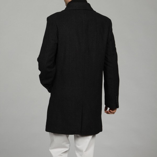 kenneth cole herringbone coat
