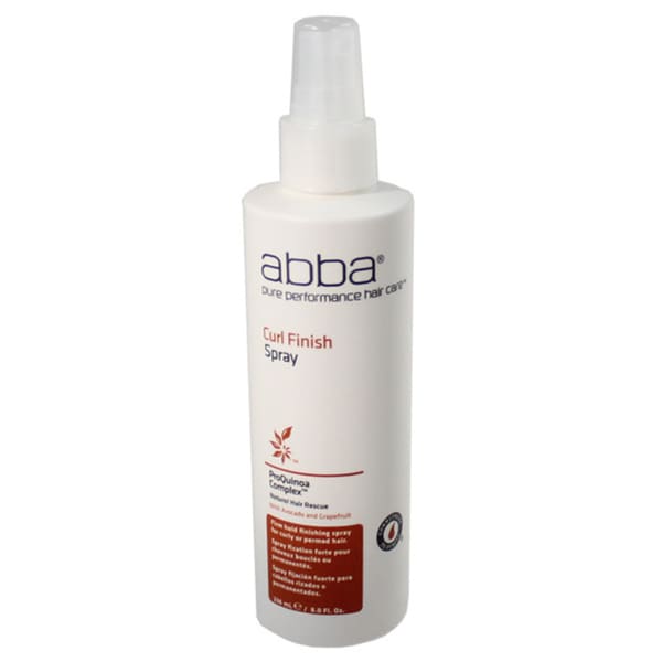 Abba Pure Curl 8.45-ounce Finish Spray