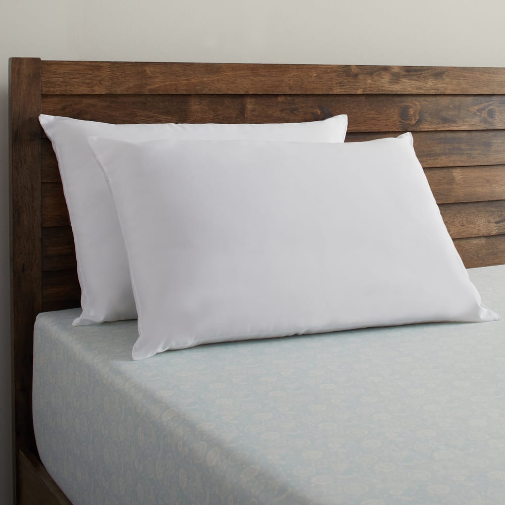 Beautyrest Hypoallergenic Microfiber Bed Pillows (Set of 2) - White